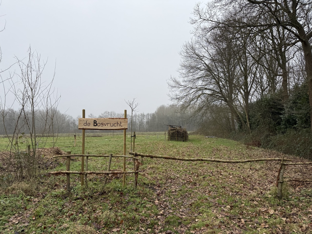 Food Forest Sign